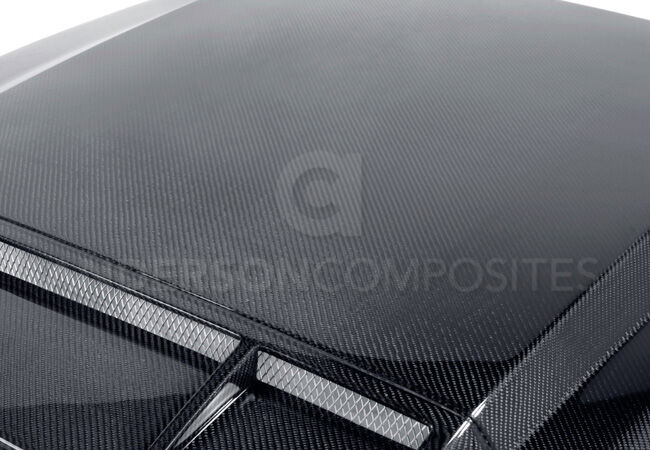 2013-2014 Ford Mustang GT/V6 Type-TS Carbon Fiber Hood by Anderson Composites