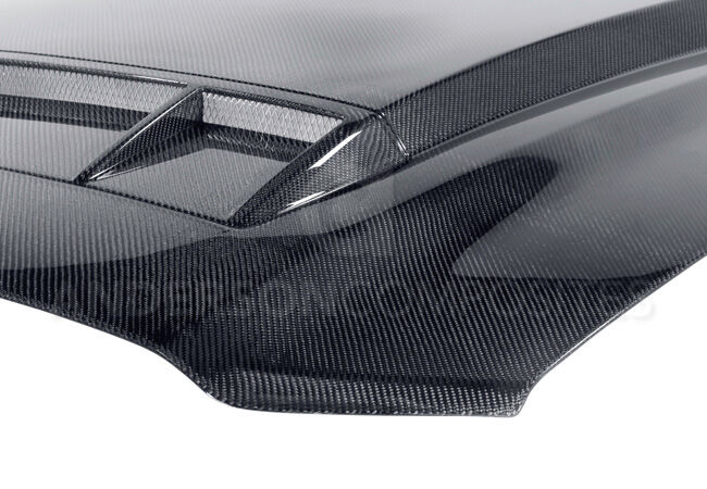 2013-2014 Ford Mustang GT/V6 Type-TS Carbon Fiber Hood by Anderson Composites