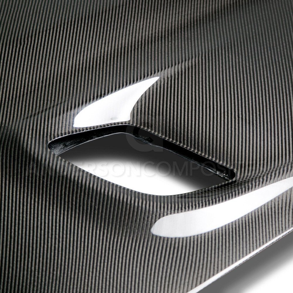2015-2019 Dodge Challenger Hellcat Type-OE Carbon Fiber Hood by Anderson Composites