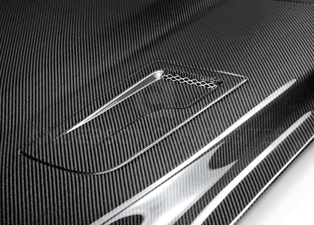 2015-2017 Ford Mustang Type-GTH Double-Sided Carbon Fiber Hood by Anderson Composites