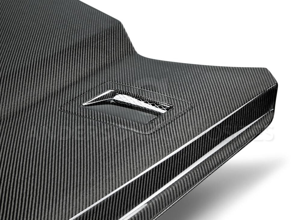 2015-2017 Ford Mustang Type-GTH Double-Sided Carbon Fiber Hood by Anderson Composites