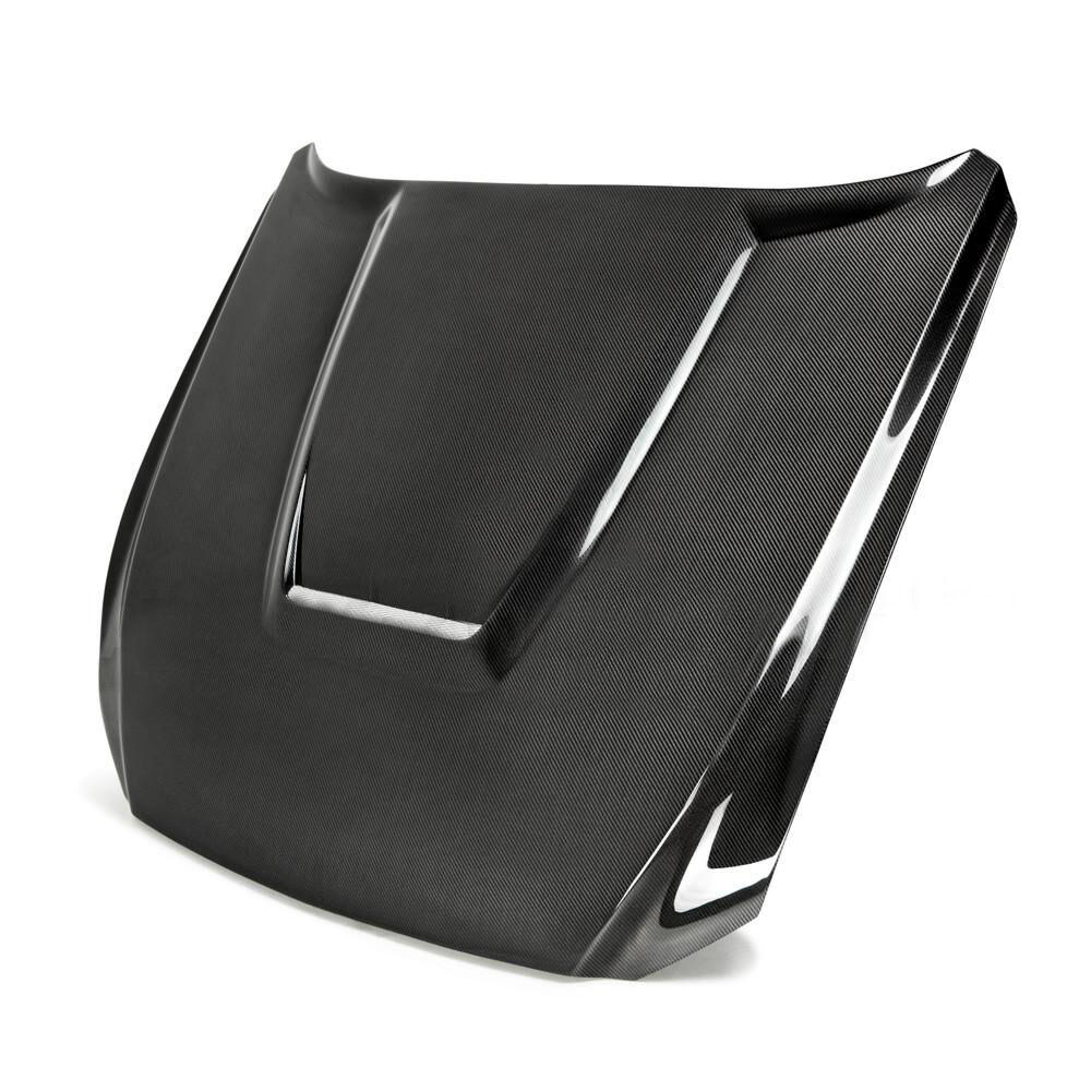 2015-2017 Ford Mustang GT350 Style Double-Sided Carbon Fiber Hood by Anderson Co