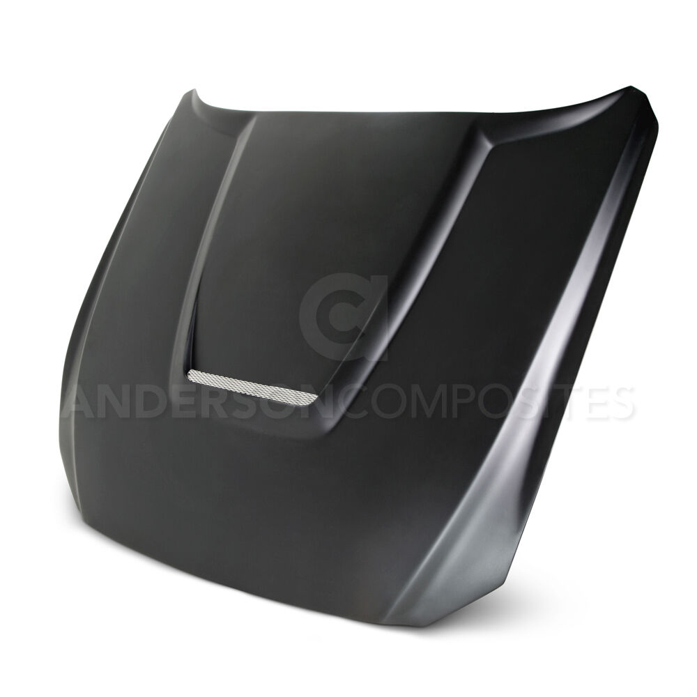 2015-2017 Ford Mustang GT350 Style Fiberglass Hood by Anderson Composites