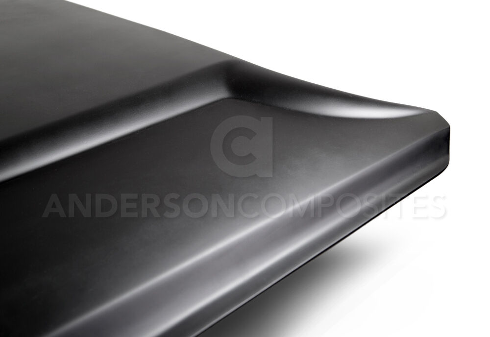 2015-2017 Ford Mustang GT350 Style Fiberglass Hood by Anderson Composites