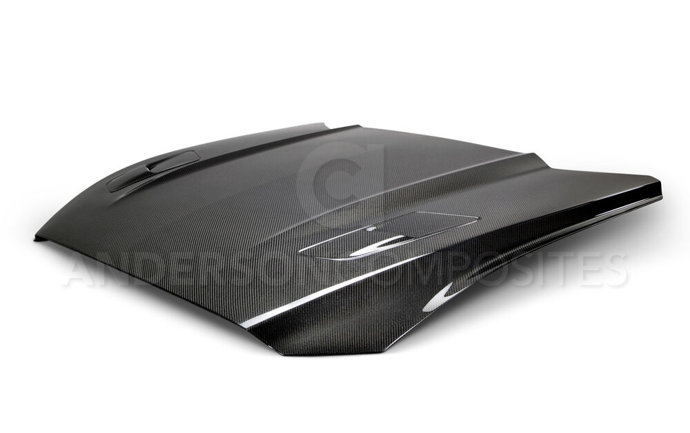 2015-2017 Ford Mustang GT Type-OE Double-Sided Carbon Fiber Hood by Anderson Composites