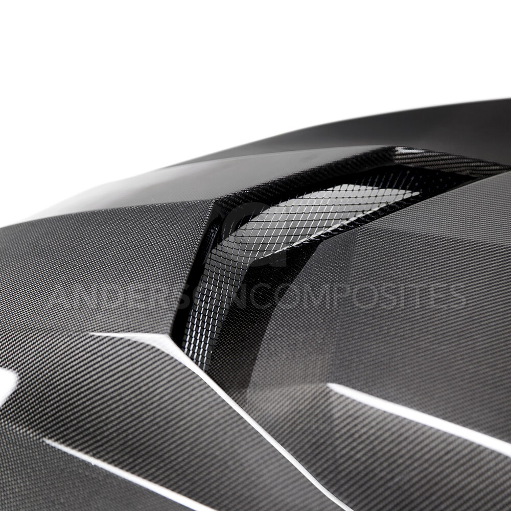 2016-2024 Chevy Camaro Type-AZ Double-Sided Carbon Fiber Hood by Anderson Composites