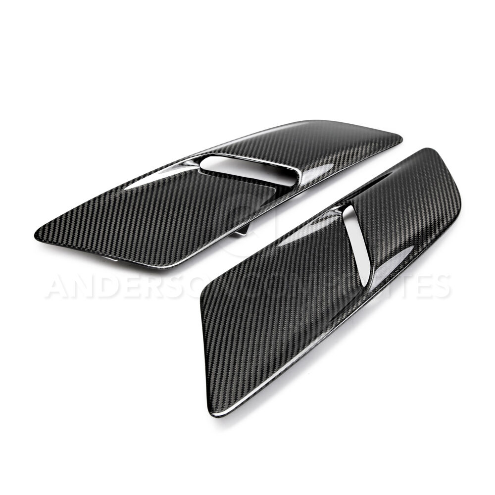 2015-2017 Ford Mustang GT Type-OE Carbon Fiber Hood Vents by Anderson Composites