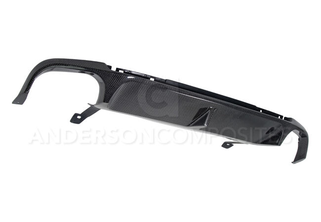 2013-2014 Ford Shelby GT500 Carbon Fiber Rear Diffuser by Anderson Composites