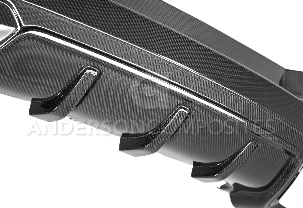 2014-2015 Chevy Camaro Type-Z28 Carbon Fiber Rear Diffuser by Anderson Composites