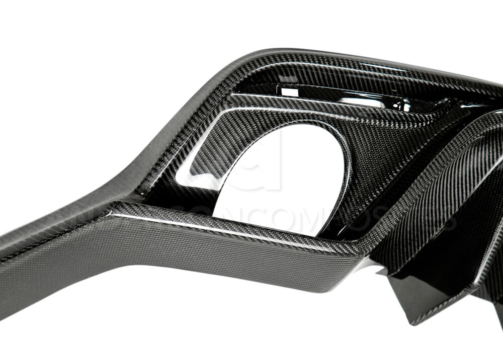2015-2017 Ford Mustang Premium Type-AR Carbon Fiber Rear Diffuser by Anderson Composites