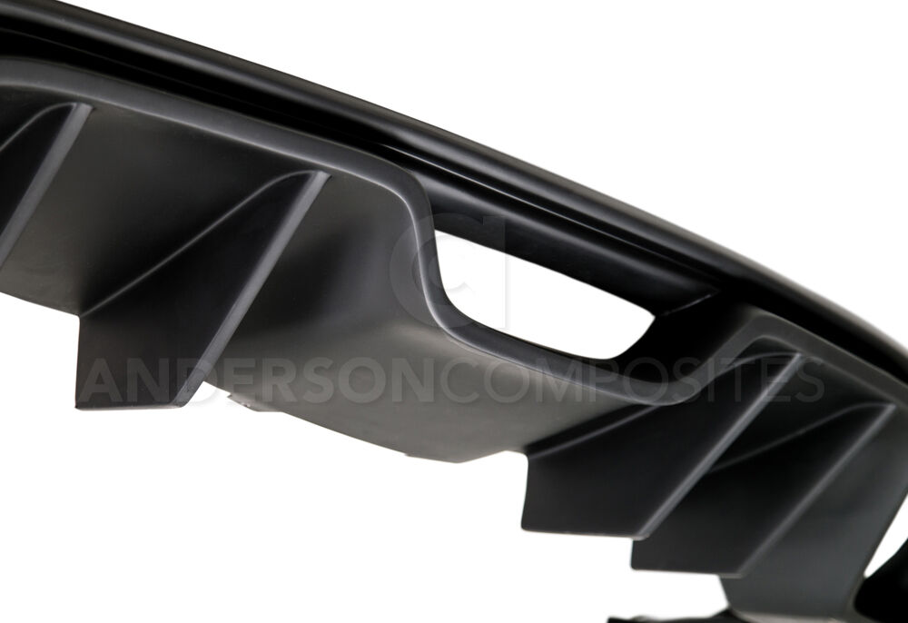 2015-2017 Ford Mustang Premium Type-AR Fiberglass Rear Diffuser by Anderson Composites