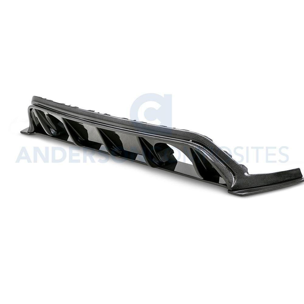 2016-2017 Ford Focus RS Type-AR Carbon Fiber Rear Diffuser by Anderson Composites