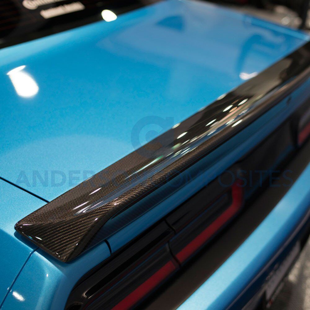 2015-2021 Dodge Challenger Hellcat Type-OE Carbon Fiber Spoiler Wing by Anderson Composites