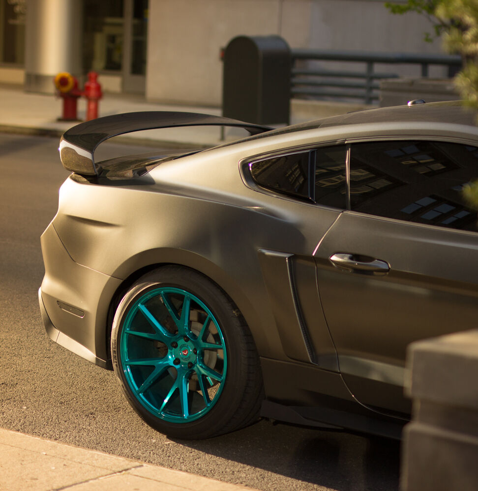 2015-2023 Ford Mustang GT350 Style Carbon Fiber Spoiler Wing by Anderson Composites
