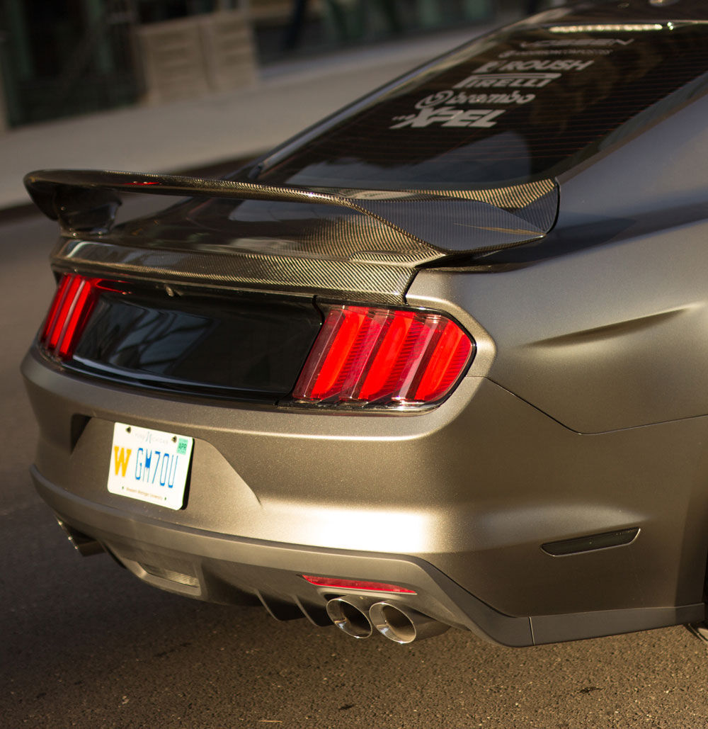 2015-2023 Ford Mustang GT350 Style Carbon Fiber Spoiler Wing by Anderson Composites