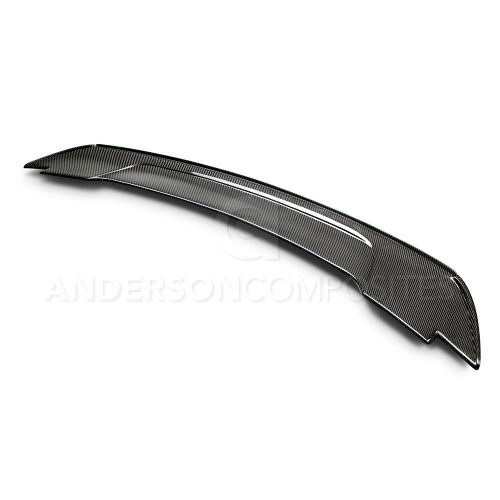 2015-2023 Ford Mustang Type-ST Carbon Fiber Spoiler w/Wickerbill by Anderson Composites