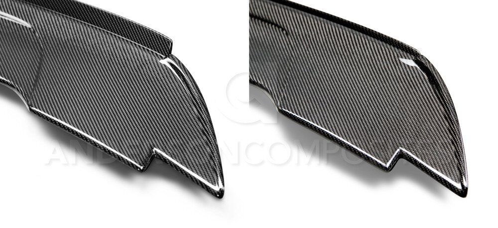 2015-2023 Ford Mustang Type-ST Carbon Fiber Spoiler w/Wickerbill by Anderson Composites