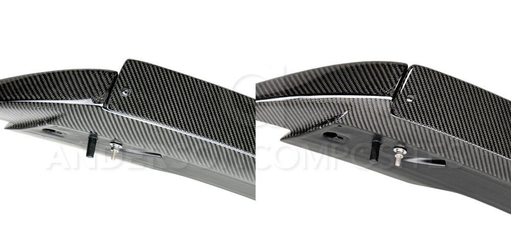 2015-2023 Ford Mustang Type-ST Carbon Fiber Spoiler w/Wickerbill by Anderson Composites