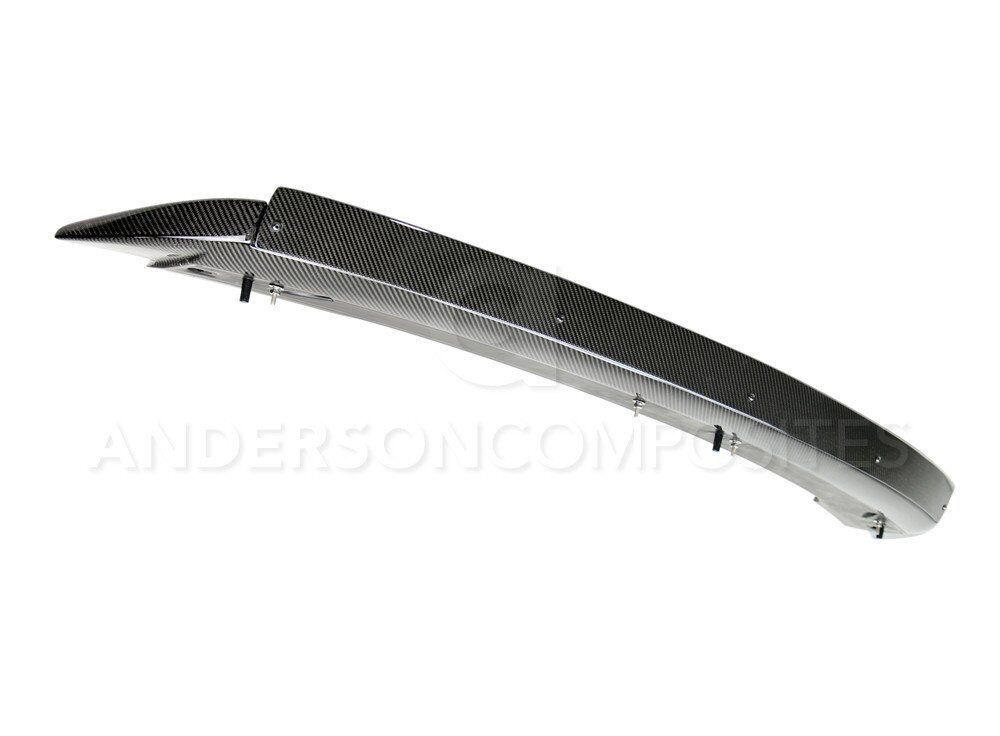 2015-2023 Ford Mustang Type-ST Carbon Fiber Spoiler w/Wickerbill by Anderson Composites