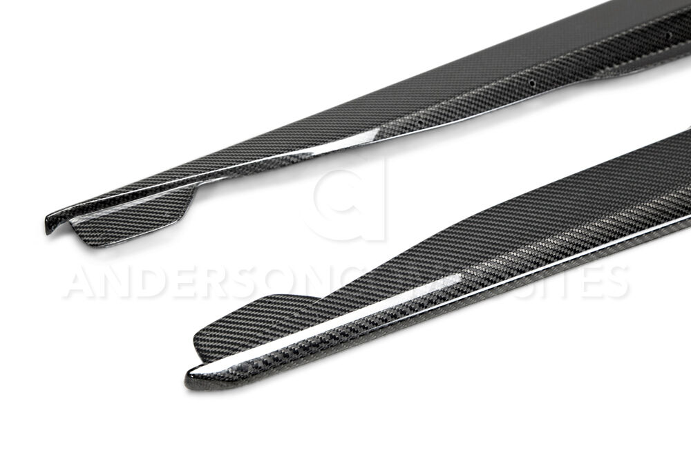 2015-2017 Chevy Corvette C7 Z06 Carbon Fiber Rockers/Side Skirts by Anderson Composites