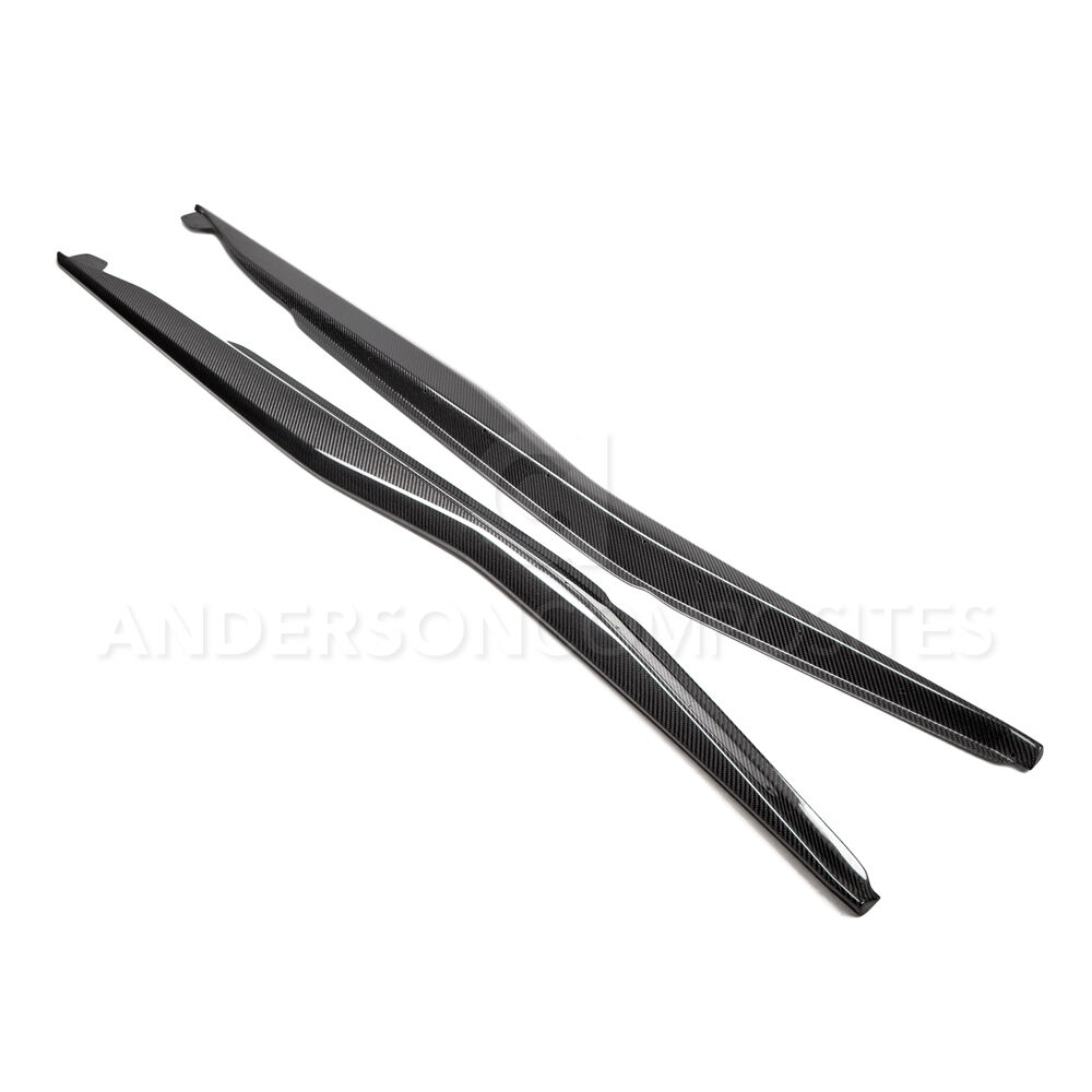 2015-2017 Chevy Corvette C7 Z06 Carbon Fiber Rockers/Side Skirts by Anderson Composites