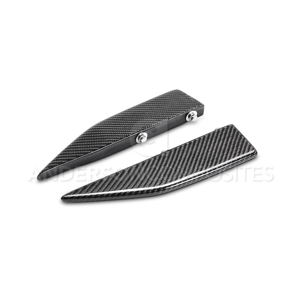 2016-2017 Ford Focus RS Type-AR Carbon Fiber Side Splitters by Anderson Composites