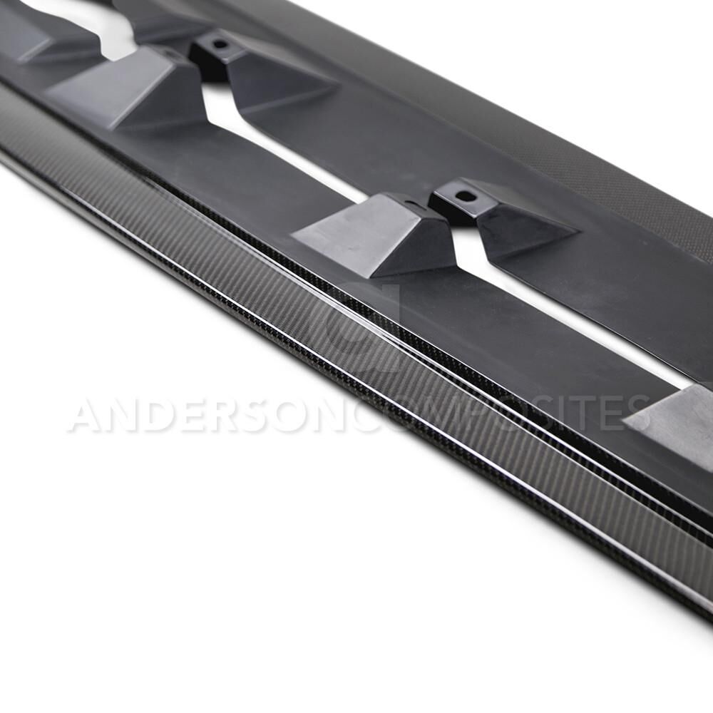 2016-2017 Ford Focus RS Type-AR Carbon Fiber Side Splitters by Anderson Composites