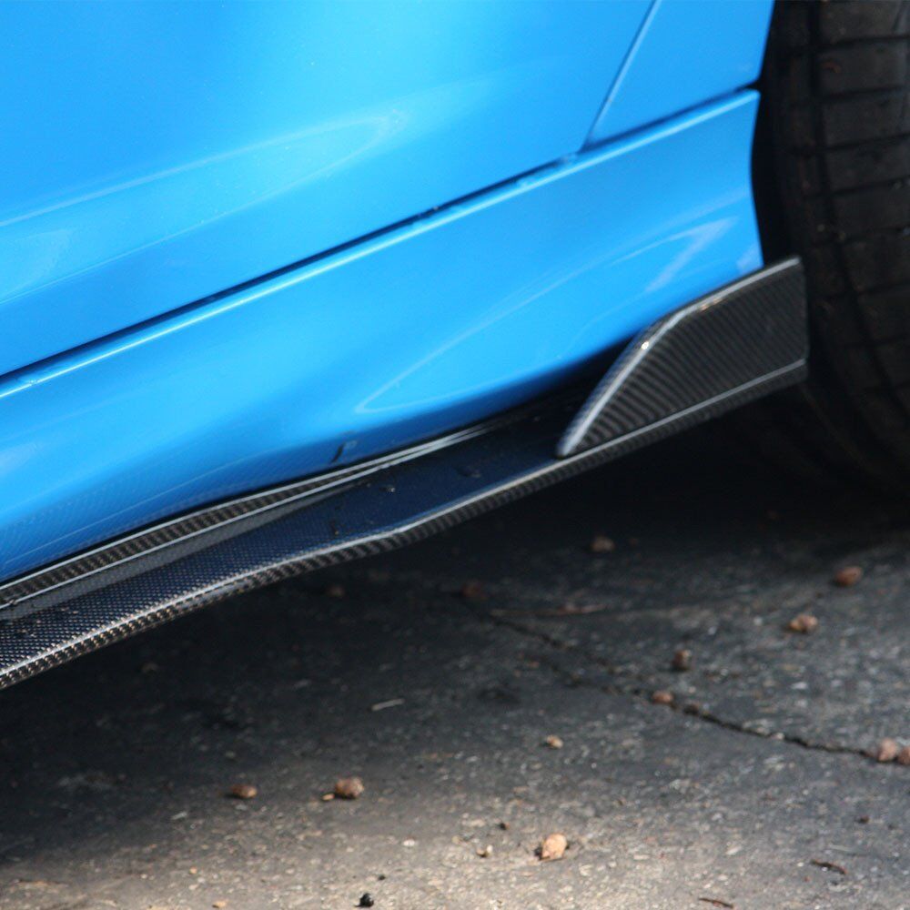 2016-2017 Ford Focus RS Type-AR Carbon Fiber Side Splitters by Anderson Composites