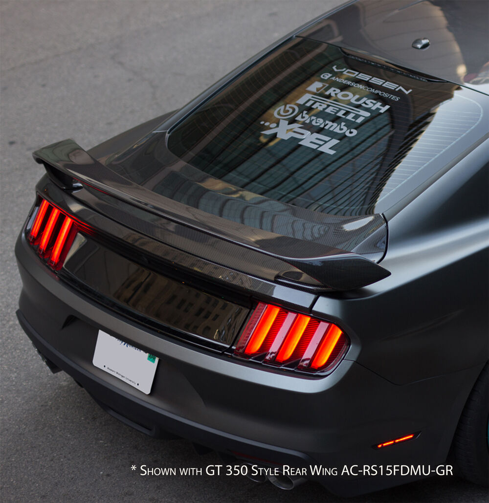 2015-2023 Ford Mustang Type-OE Carbon Fiber Decklid/Trunk by Anderson Composites