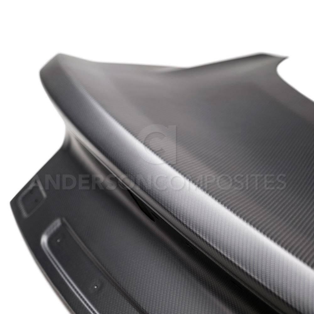 2015-2023 Ford Mustang Type-OE Dry Carbon Fiber Decklid/Trunk by Anderson Composites