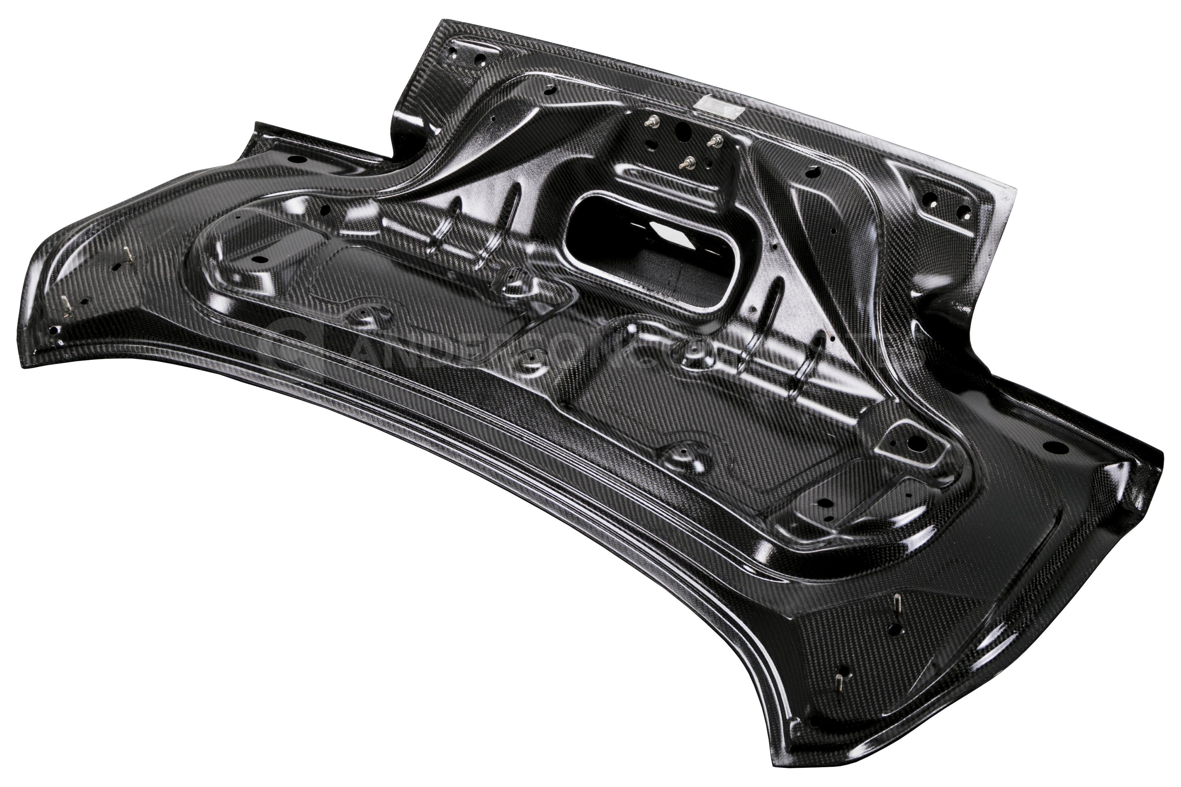 2015-2023 Ford Mustang Type-ST Double-Sided Carbon Fiber Decklid/Trunk by Anderson Composites