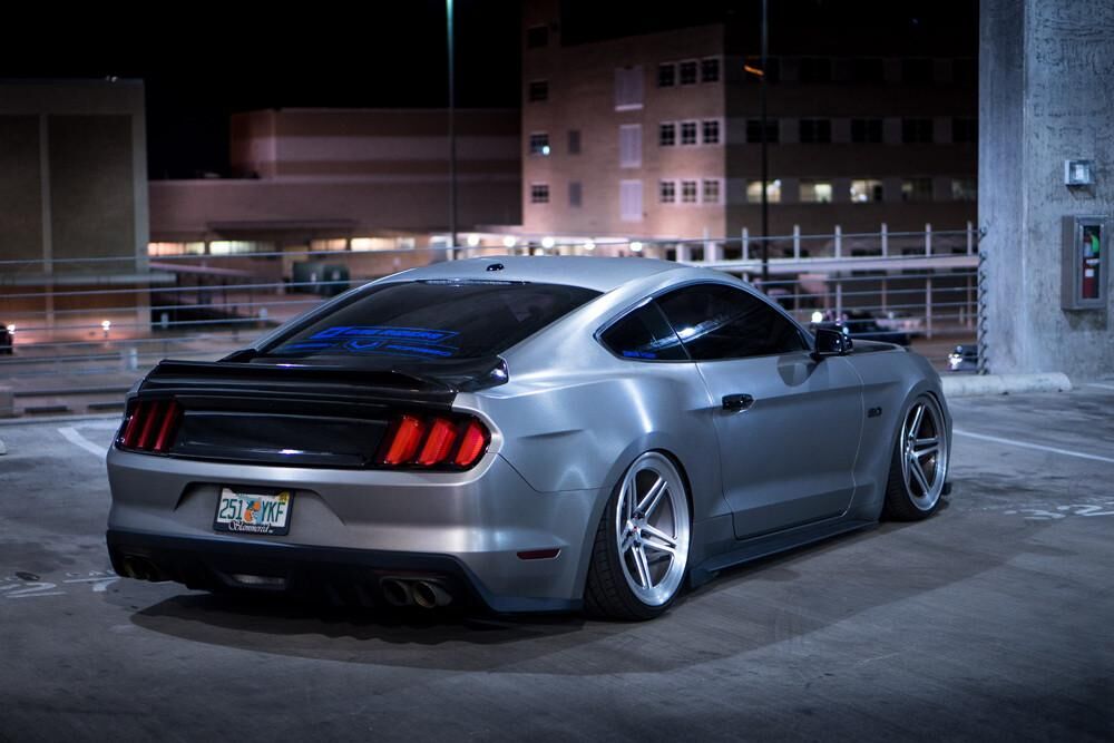 2015-2023 Ford Mustang Type-ST Double-Sided Carbon Fiber Decklid/Trunk by Anderson Composites