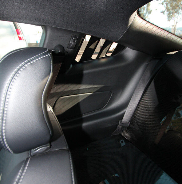 2015-2023 Ford Mustang Type-V Carbon Fiber Louvers Vented by Anderson Composites