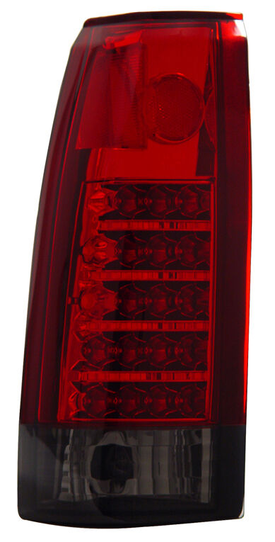 1988-1998 Chevy C-10 LED Tail Lights Red Smoke - 03-CF8898LEDRS