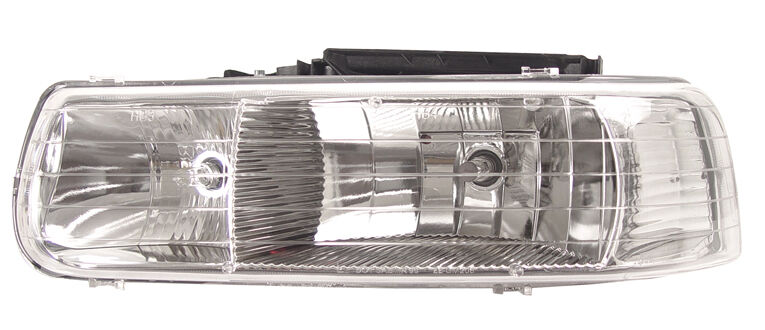 2000-2006 Chevy Tahoe / Suburban Chrome Euro Headlights - 02-AZ-CL99-C