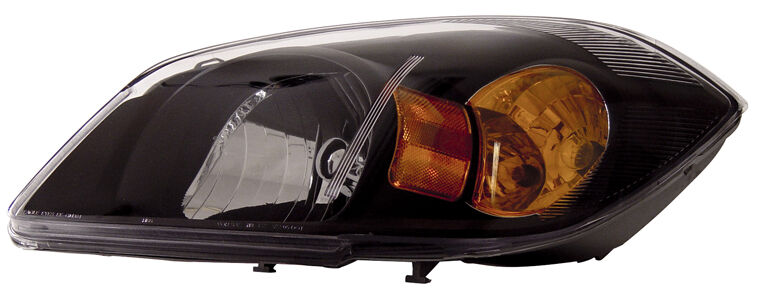 2005-2008 Chevy Cobalt JDM Black Euro Headlights - 02-AZ-COB05-B