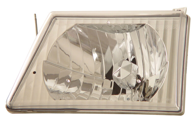 1992-2003 Ford Econoline Van Chrome Euro Headlights - 02-AZ-FECON92-C