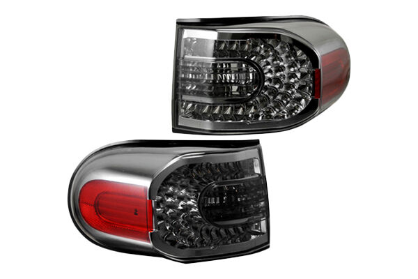2007-2010 Toyota FJ Cruiser LED Tail Lights Smoke - 03-TF07TLEDSM