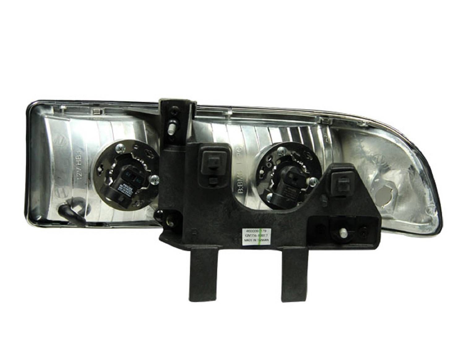 1998-2005 Chevrolet Blazer/S-10 Anzo Crystal Headlights Black