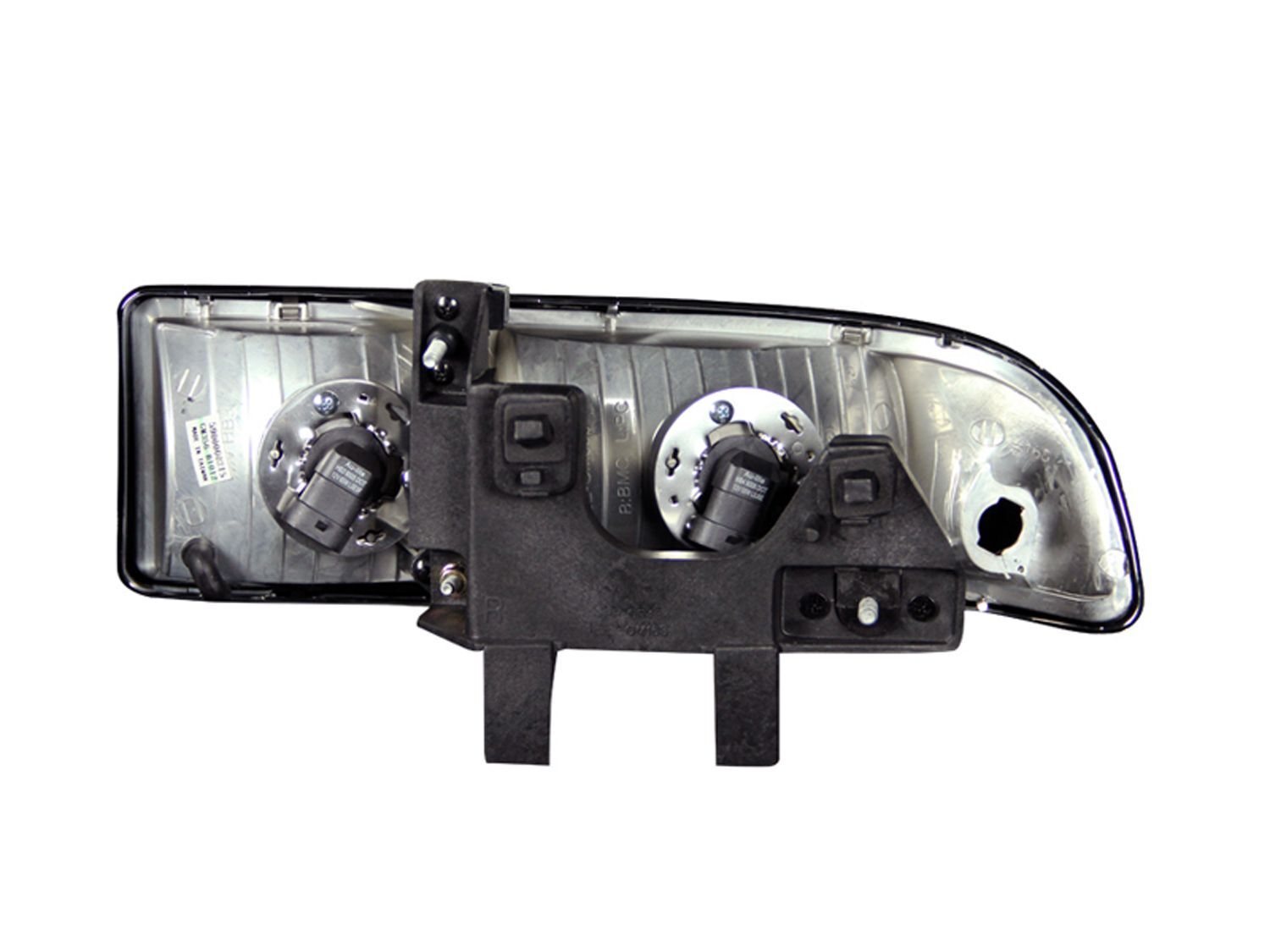 1998-2005 Chevrolet Blazer/S-10 Anzo Crystal Headlights Black