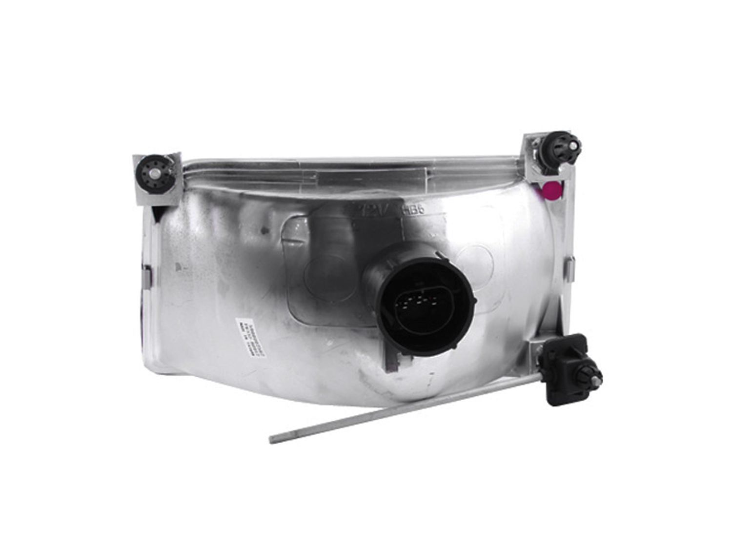 1992-1998 Ford Bronco/F-150/F-250/F-350 Super Duty Anzo Crystal Headlights Chrome