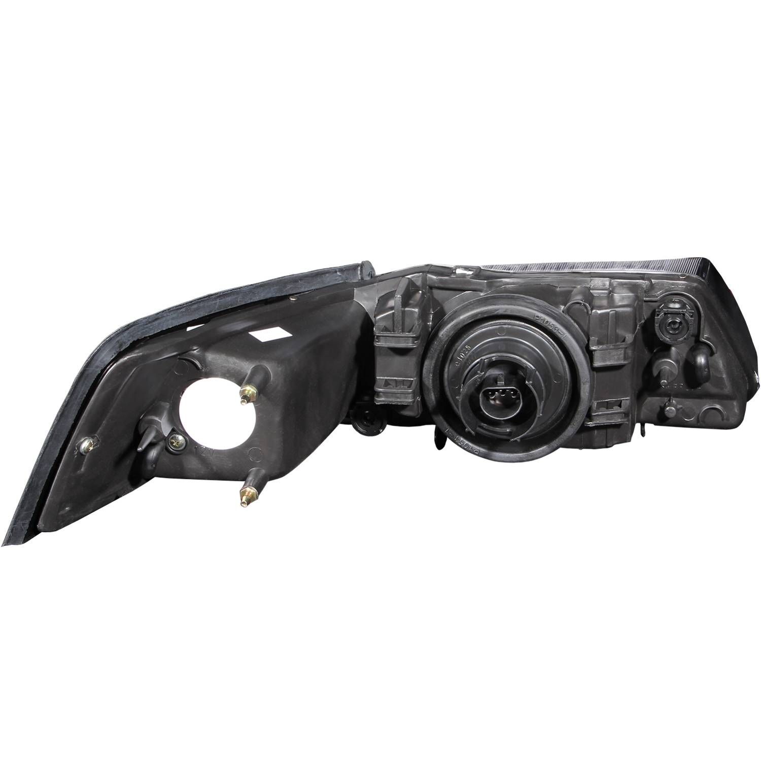 1999-2004 Ford Mustang Anzo Crystal Headlights Black