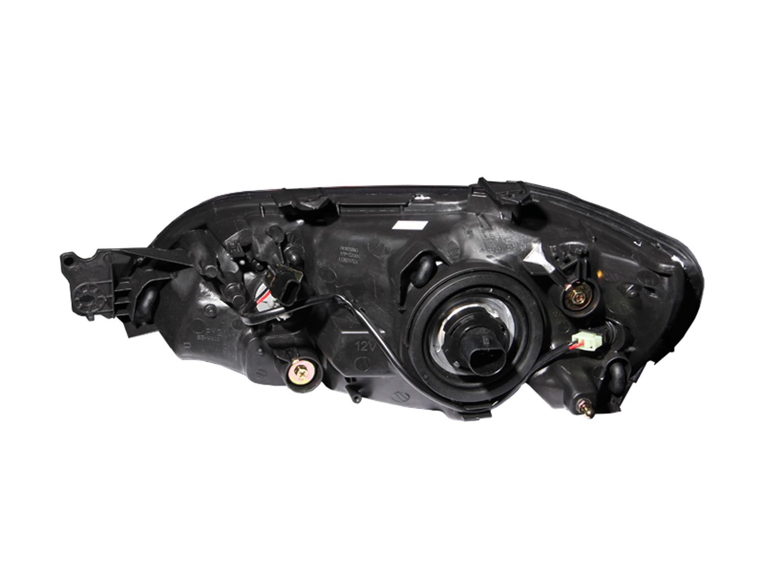 2002-2003 Mitsubishi Lancer Anzo Crystal Headlights Black