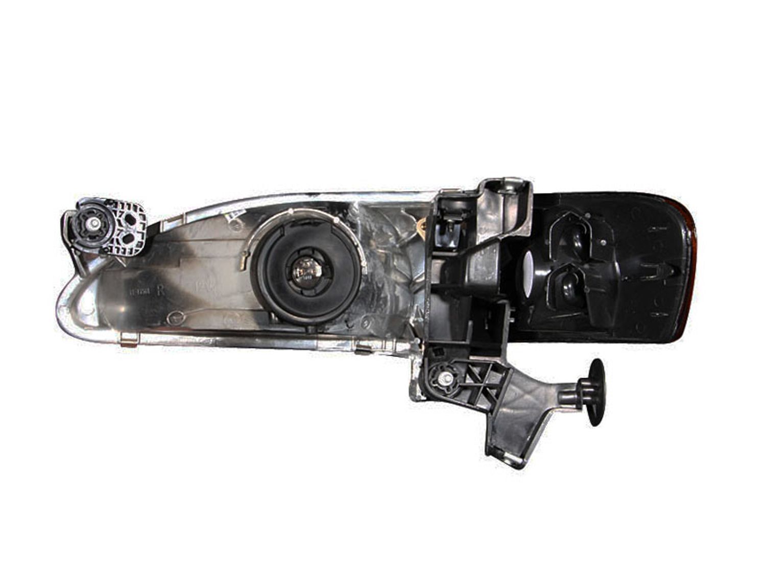 1998-2000 Toyota Corolla Anzo Crystal Headlights Black