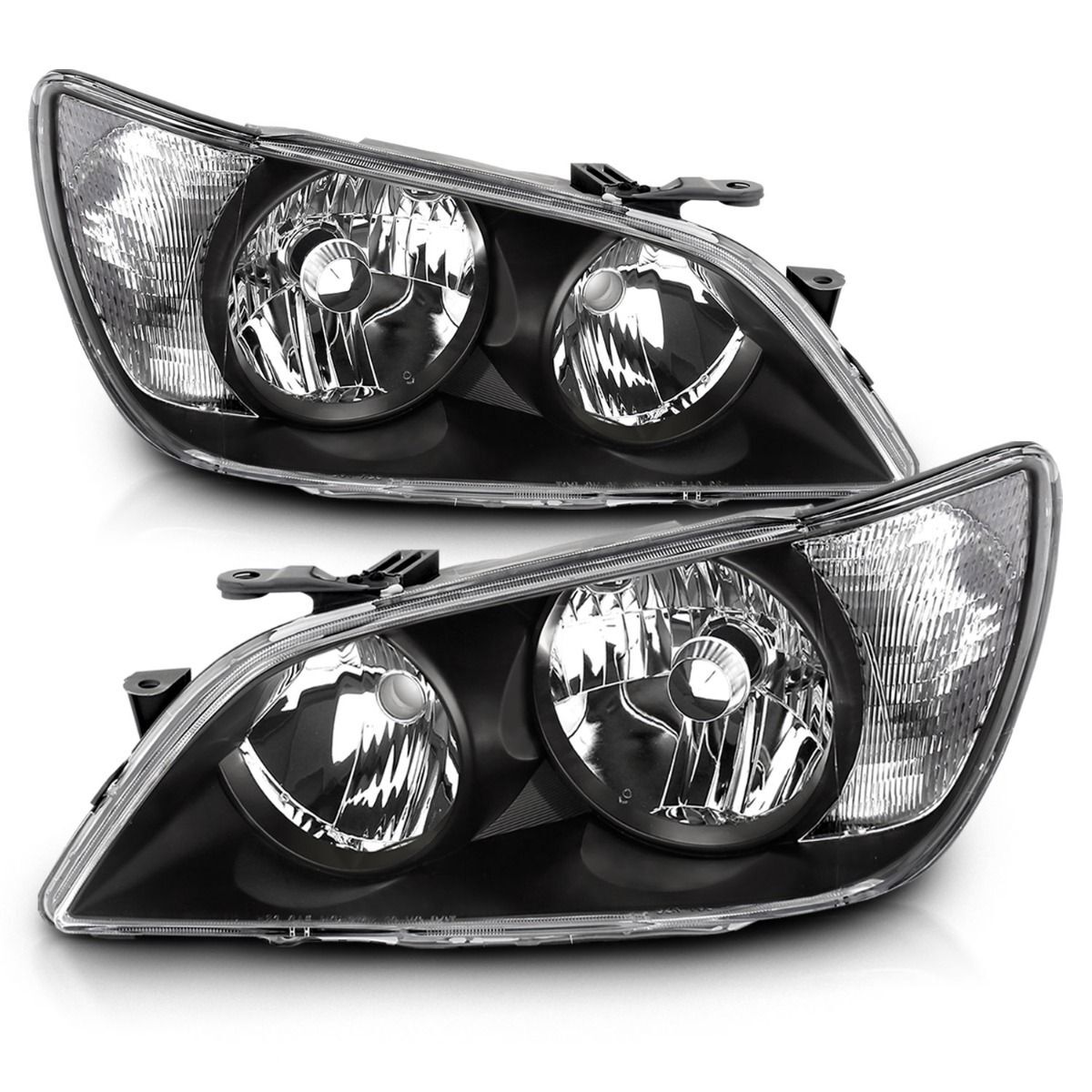 2001-2005 Lexus IS300 Anzo Crystal Headlights Black