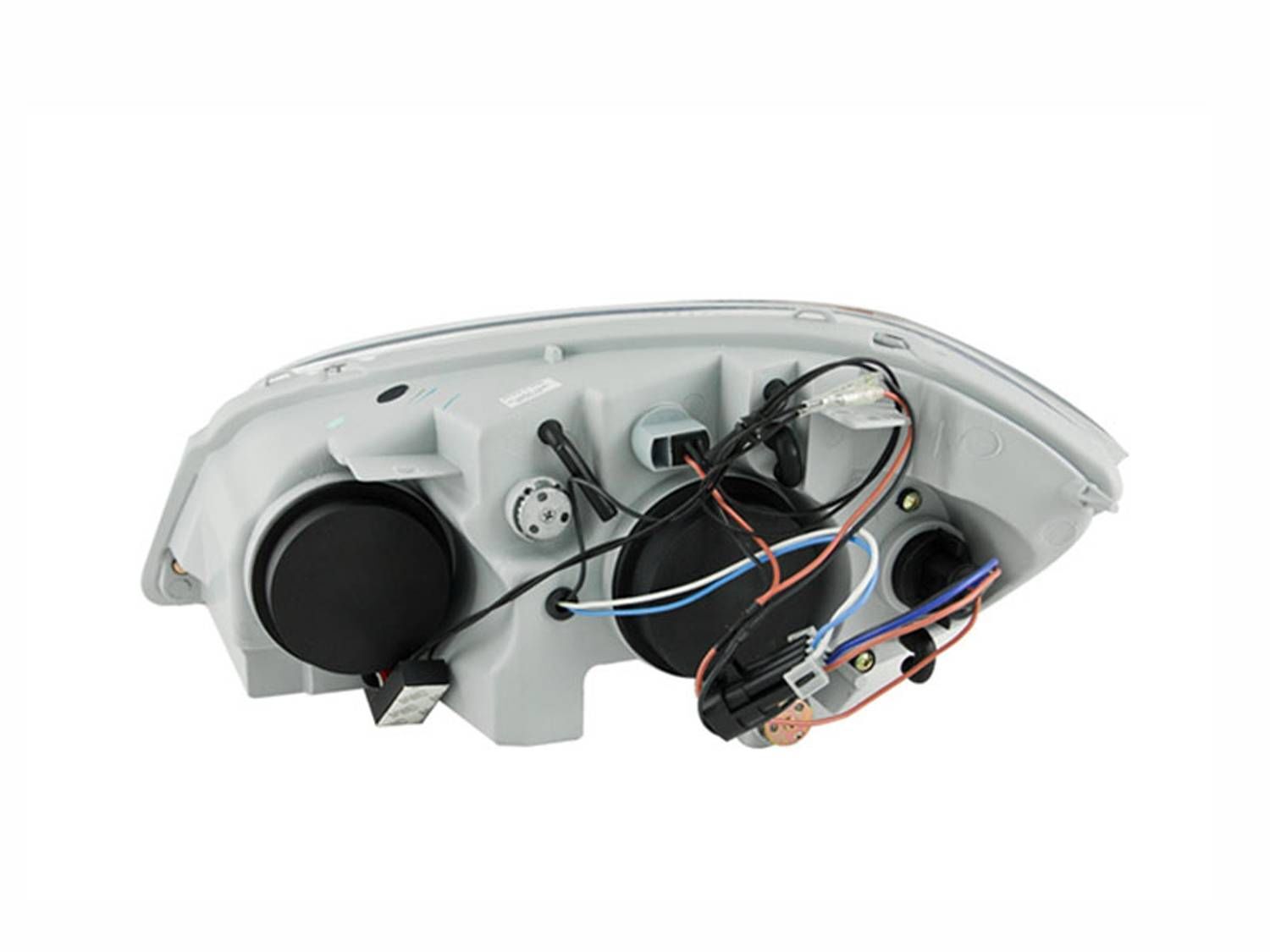 2005-2010 Chevrolet Cobalt Anzo Projector Headlights W/ Halo Black W/ LED