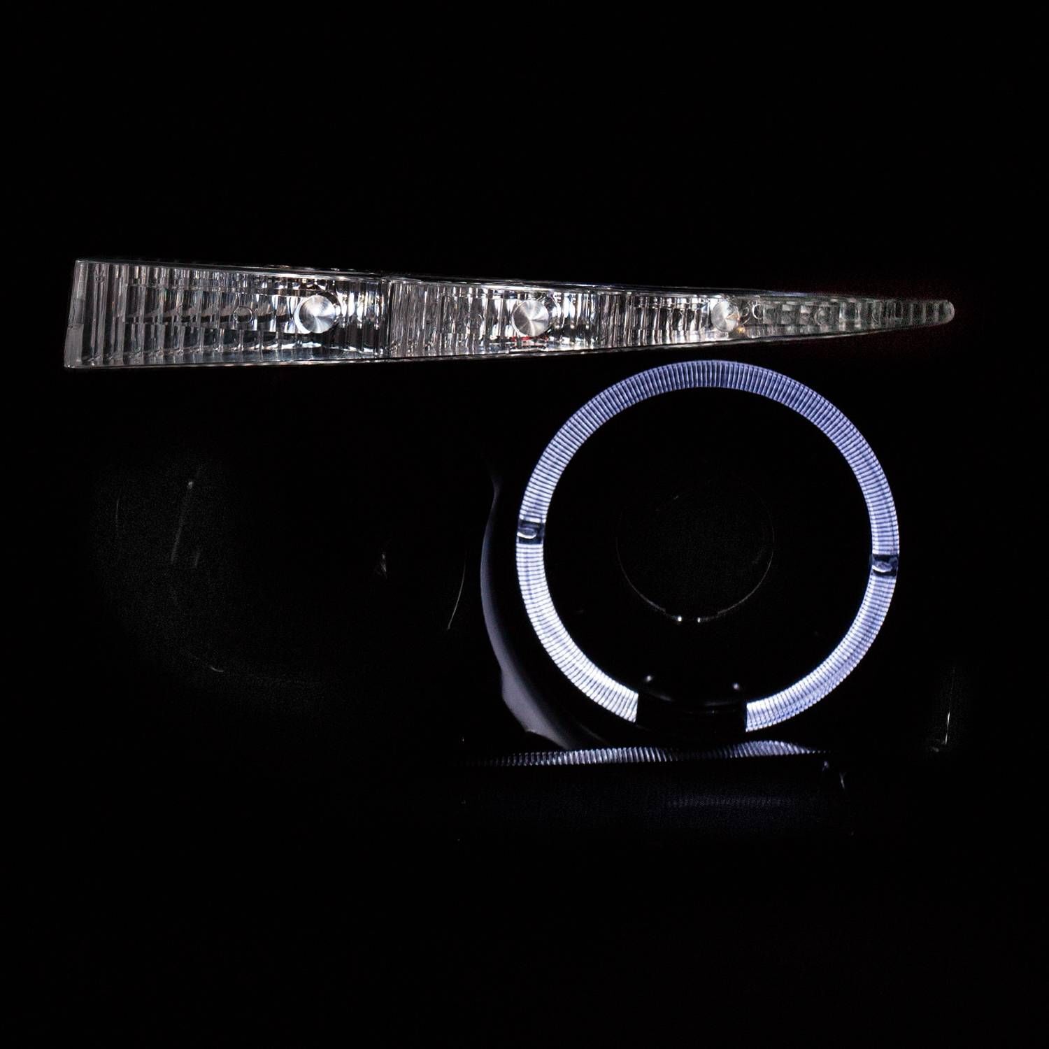 2004-2007 Scion xB Anzo Projector Headlights W/ Halo Black G2