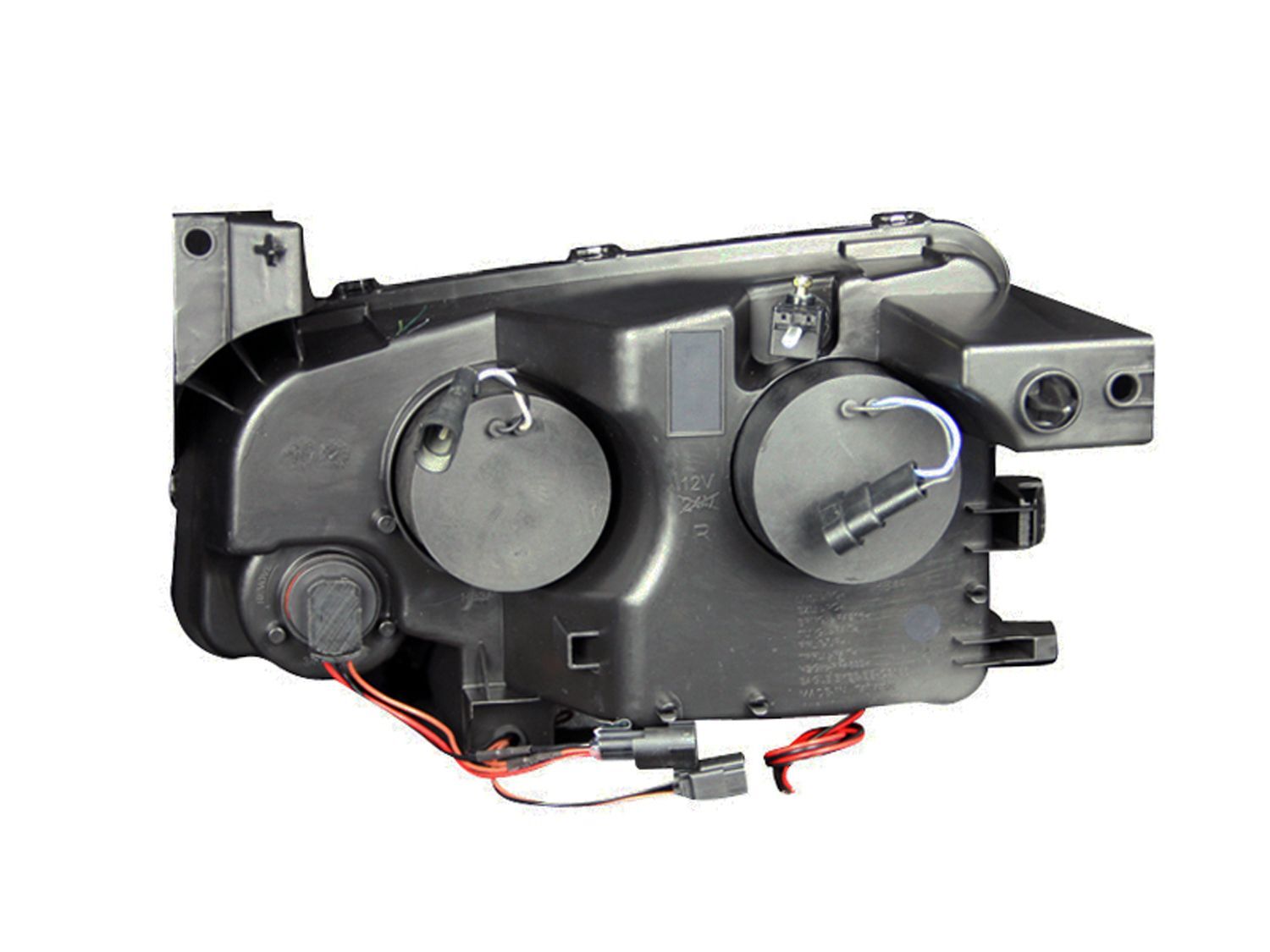 2006-2010 Dodge Charger Anzo Projector Headlights W/ Halo Chrome