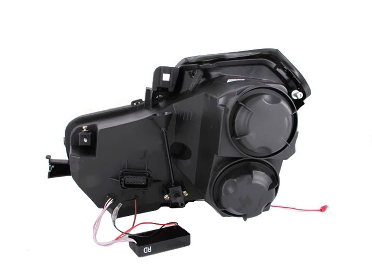 2003-2007 Cadillac CTS Anzo Projector Headlights W/ Halo Chrome