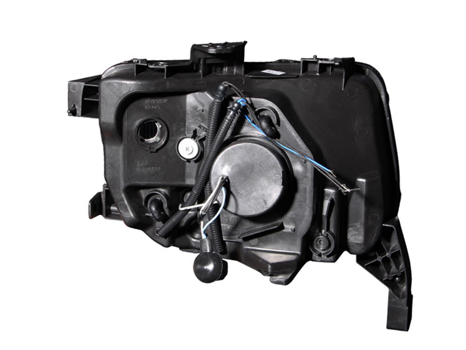 2003-2006 Honda Element Anzo Projector Headlights W/ Halo Black